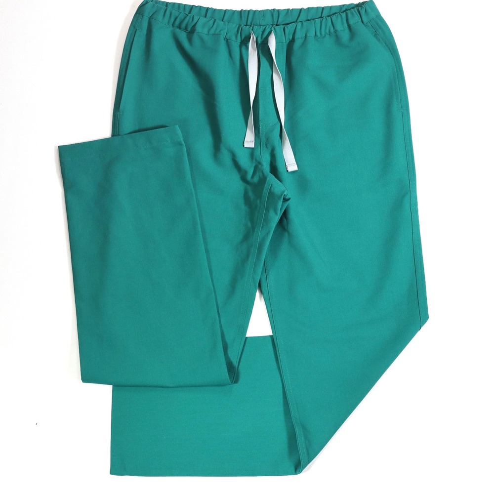 FIGS Pisco Scrub Pants Mens Small Green EUC Straight‎ Leg FM4500 Medical Uniform